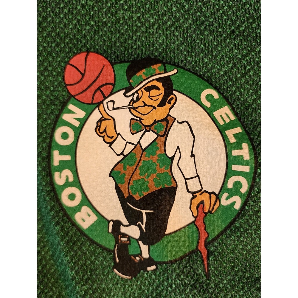 NBA Boston Celtics Men's Small Honeycomb 1/4 Zip Hoodie - Picture 2 of 8